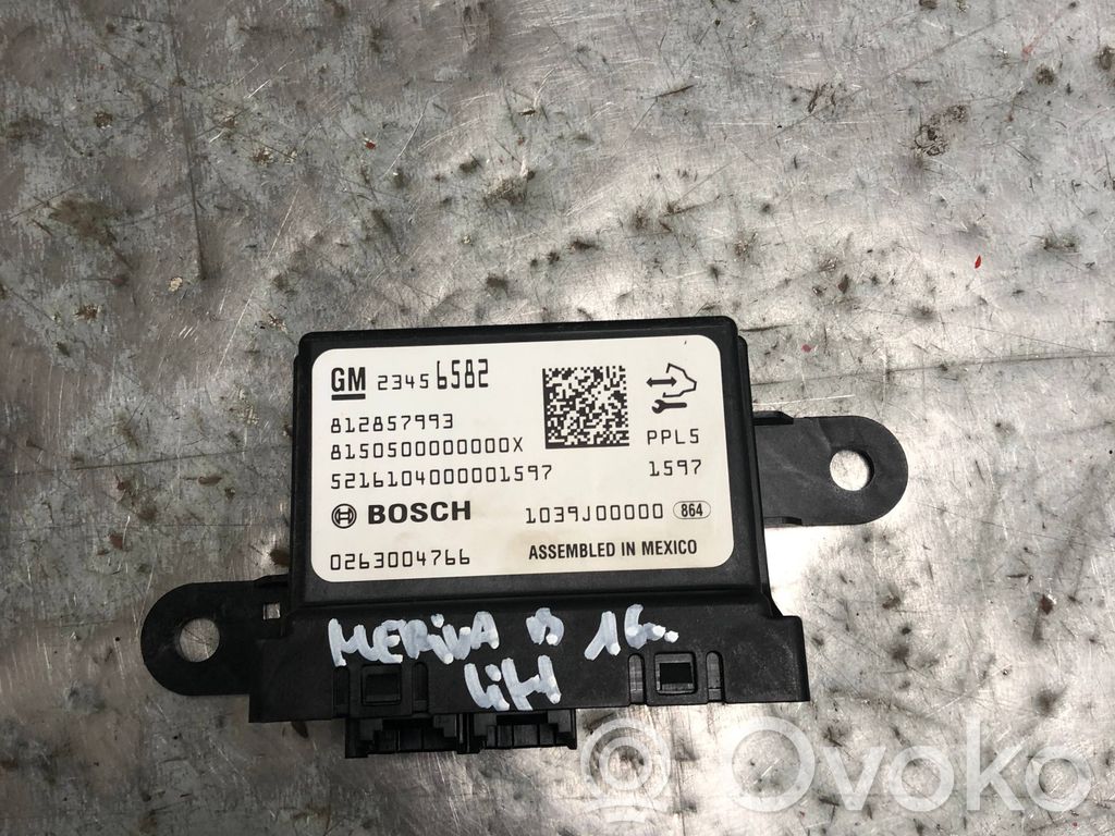 Opel Meriva B Parking PDC control unit/module 