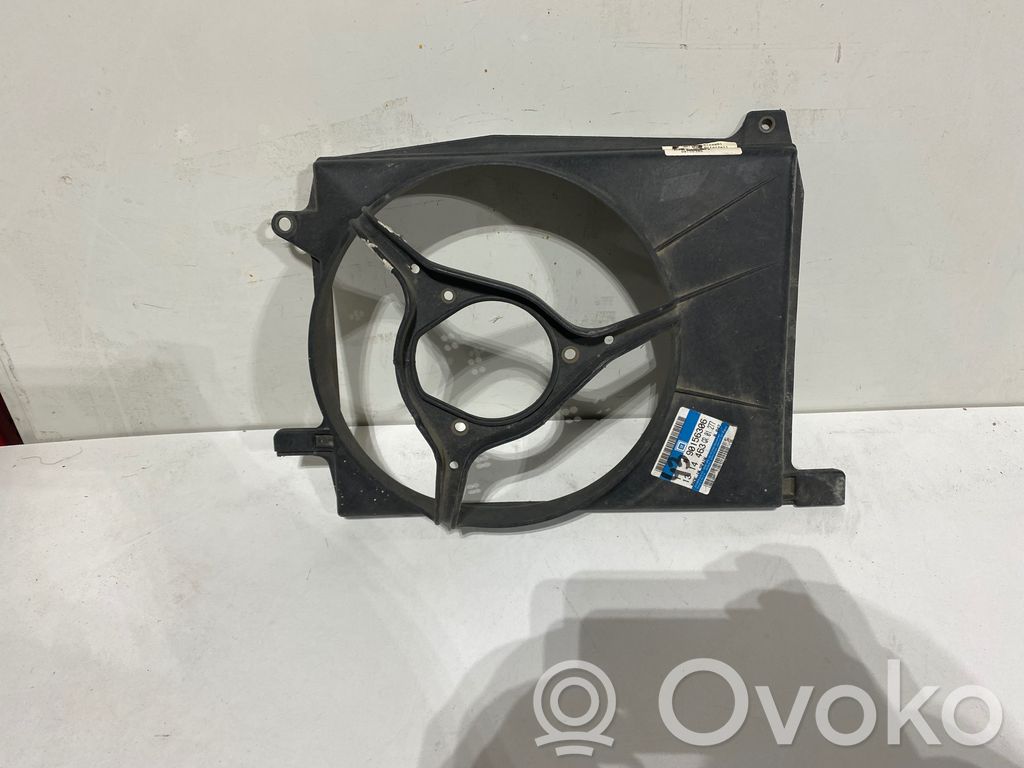 Opel Corsa A Radiator cooling fan shroud 