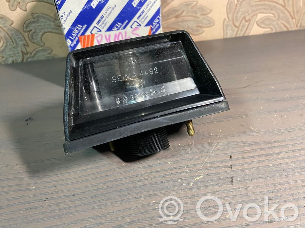 Fiat Ducato Éclairage de plaque d'immatriculation 