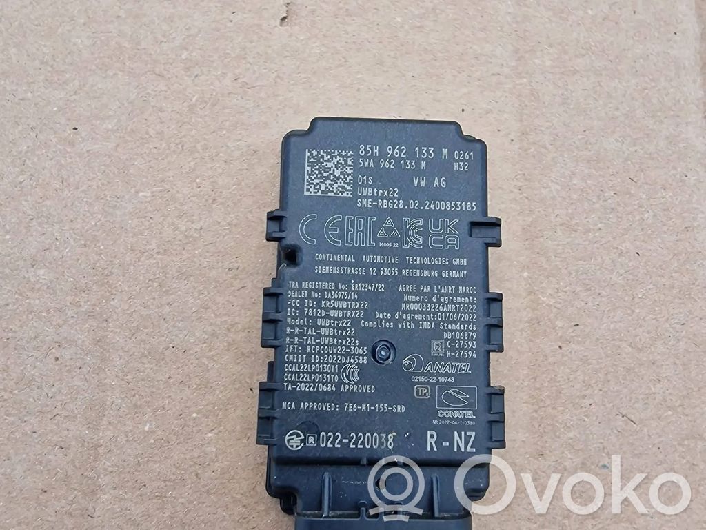Other control units/modules   85H962133M,022220038,5WA962133M