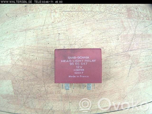 Saab 9000 CC Light relay 