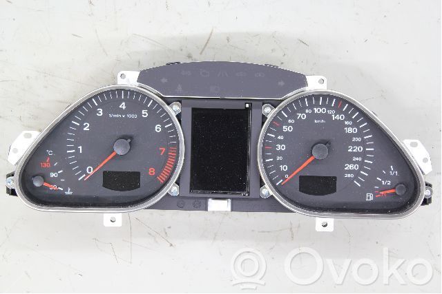 Audi A6 S6 C6 4F Velocímetro (tablero de instrumentos) 