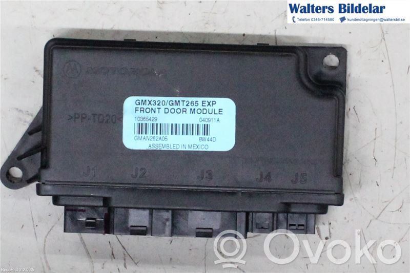 Other control units/modules   10365429