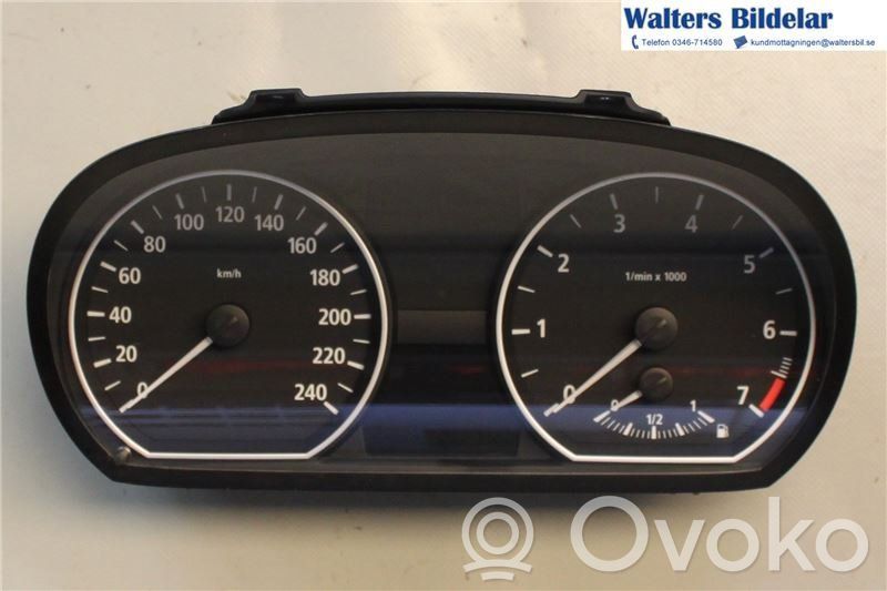 BMW 1 E81 E87 Spidometrs (instrumentu panelī) 