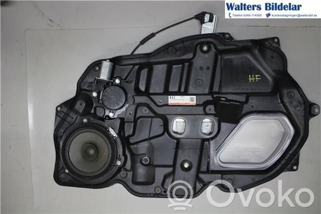 Mazda 2 Front door window regulator with motor 