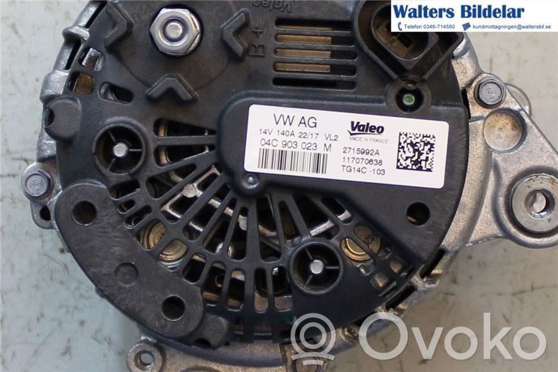 Alternador   04C903023MX,04C903023M,04C903023M