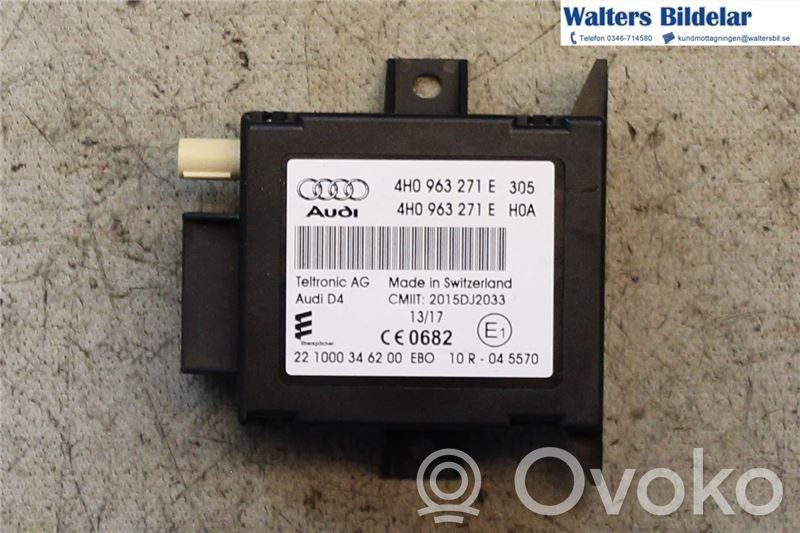 Auxiliary heating control unit/module   4H0963271E,4H0963271E,4H0963271E