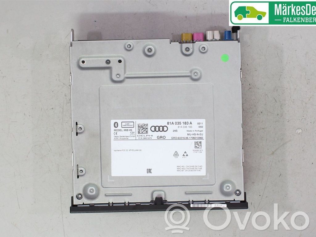 Audi Q2 - Radio / CD-Player / DVD-Player / Navigation 
