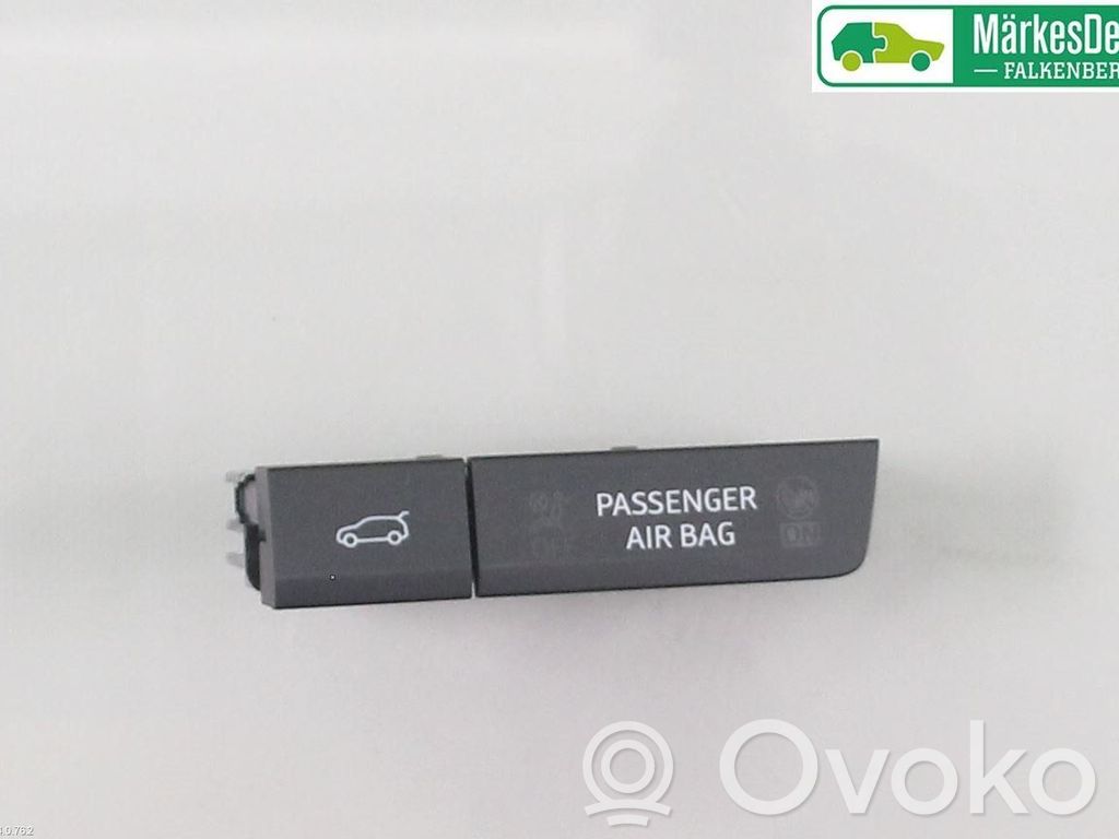 Cupra Ateca Passenger airbag on/off switch 