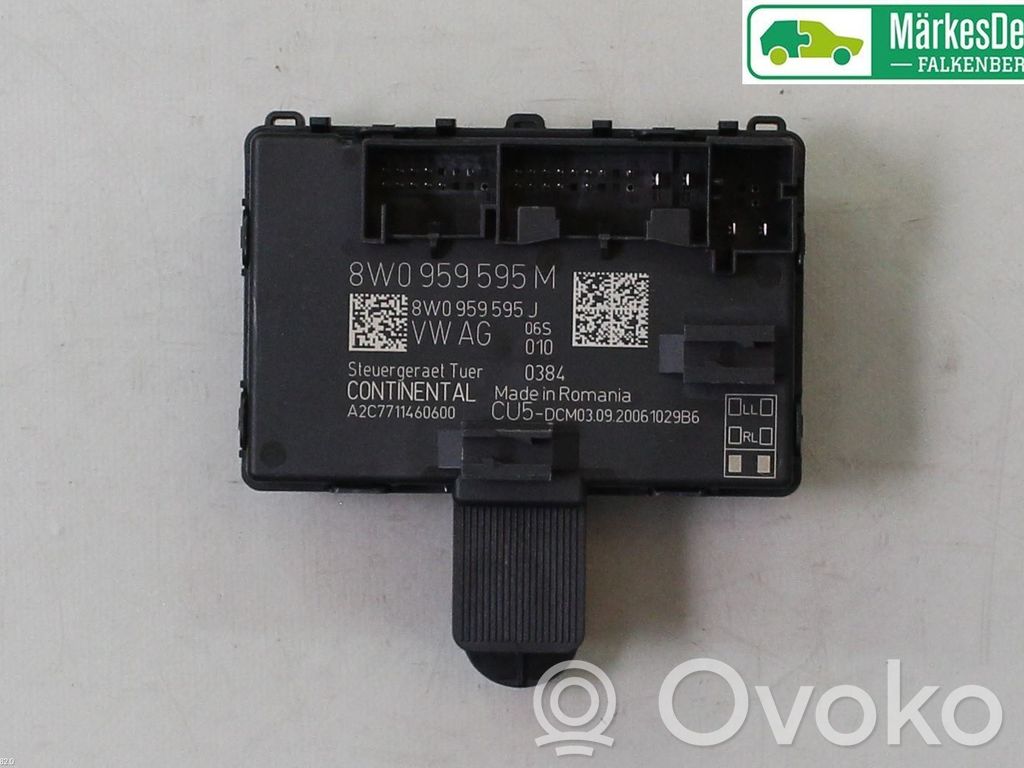 Unité de commande module de porte   8W0959595M,8W0959595M,8W0959595M