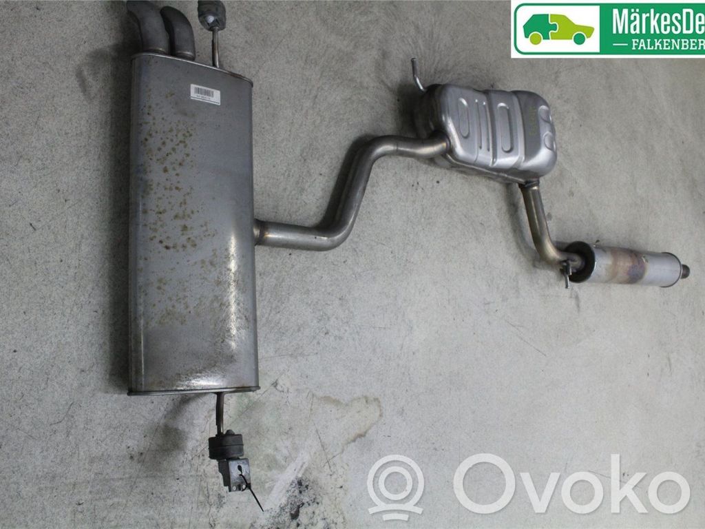Volkswagen Golf VIII Tłumik tylny / Końcowy / Wydech 