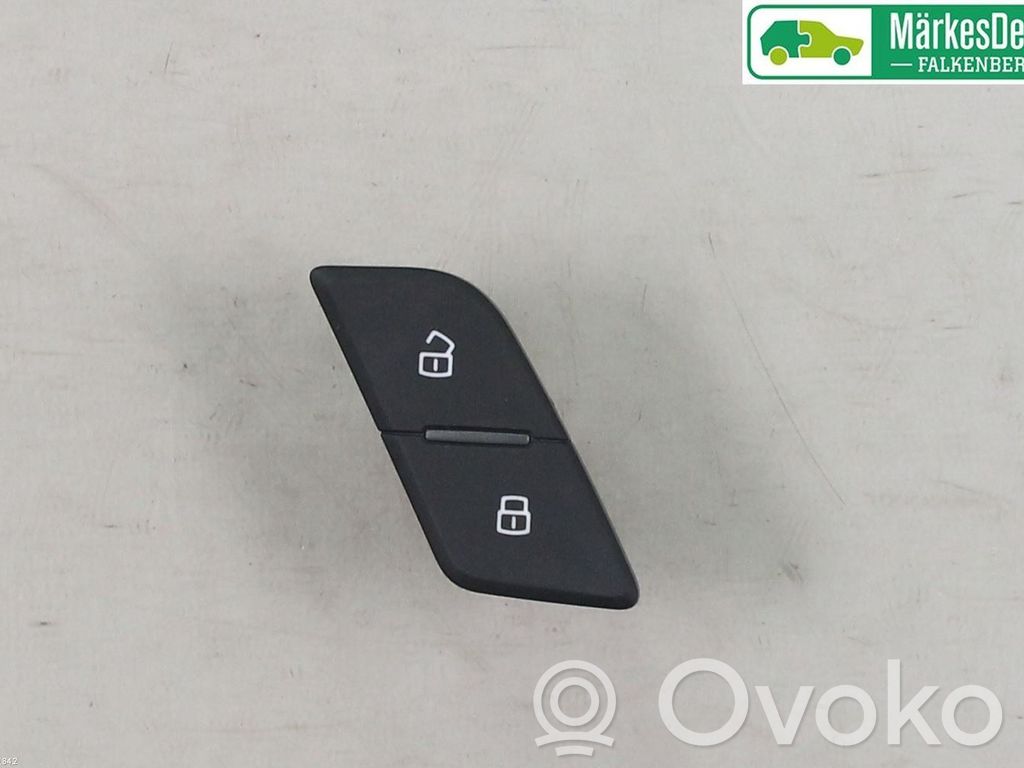 Audi A5 Botón interruptor de bloqueo de puertas 