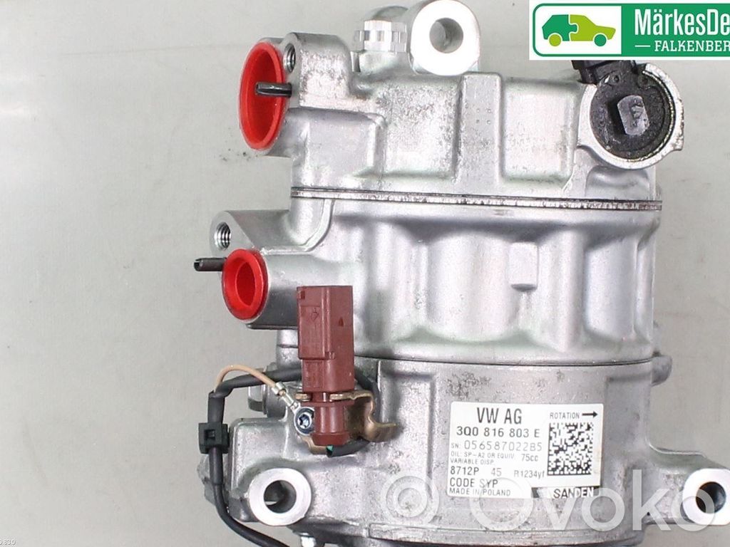 Compresor (pompă) aer condiționat (A/C)   3Q0816803B