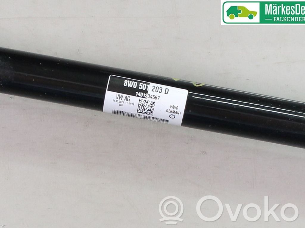 Audi A4 S4 B9 8W Arbre d'entraînement arrière 
