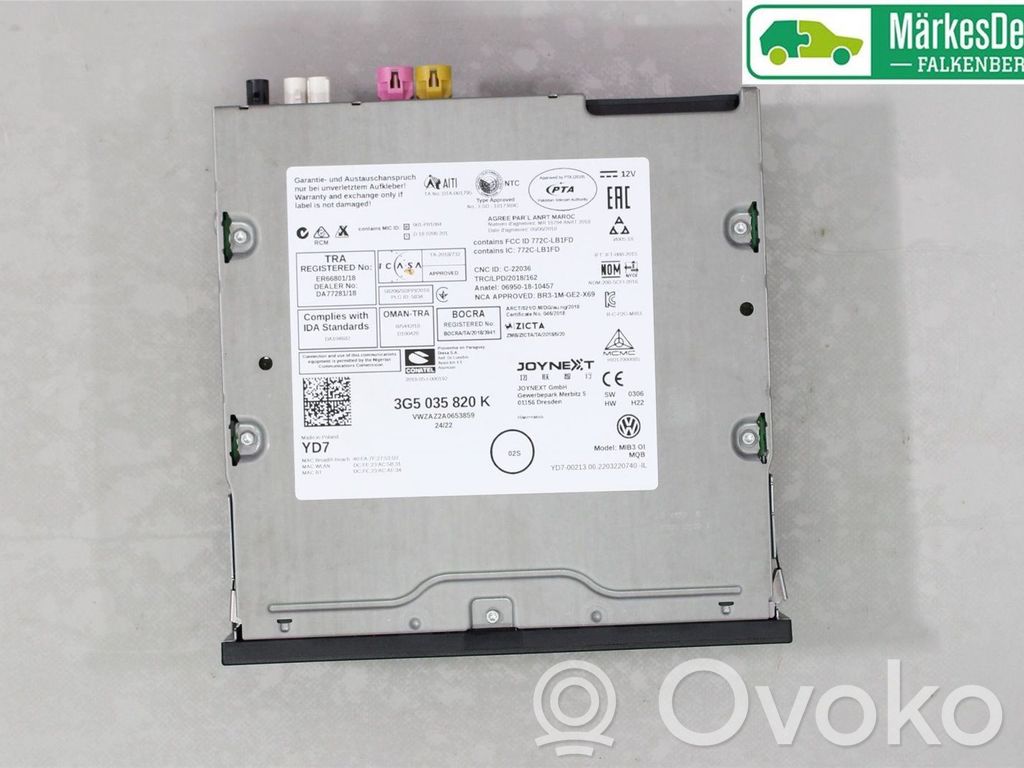 Volkswagen T-Roc Unitate principală radio/CD/DVD/GPS 