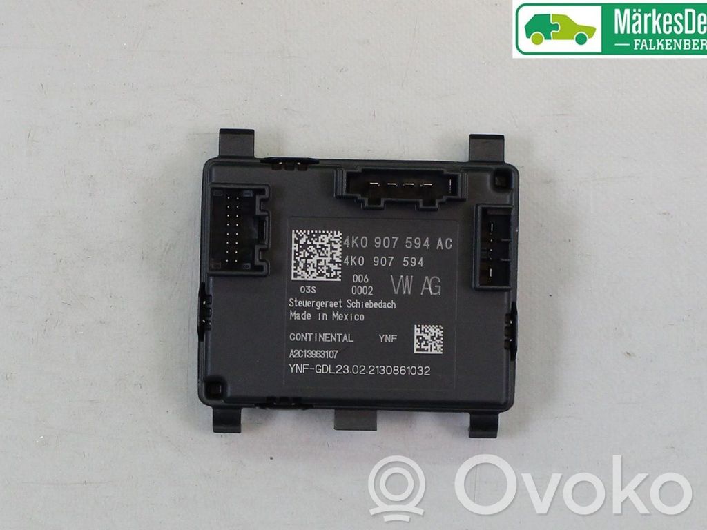 Audi Q5 SQ5 FY Sunroof control unit/module 