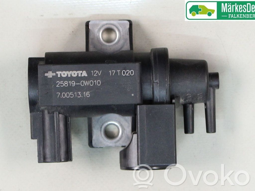 Válvula de vacío   258190W010,258190W010,258190W010