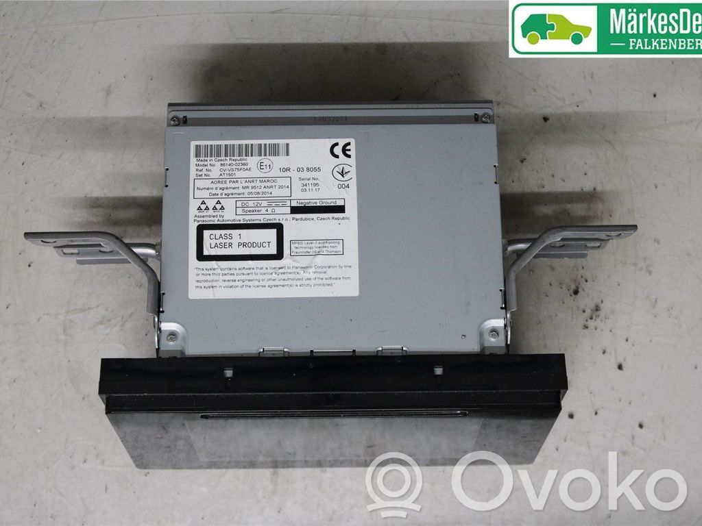 Toyota Auris E180 Unité principale radio / CD / DVD / GPS