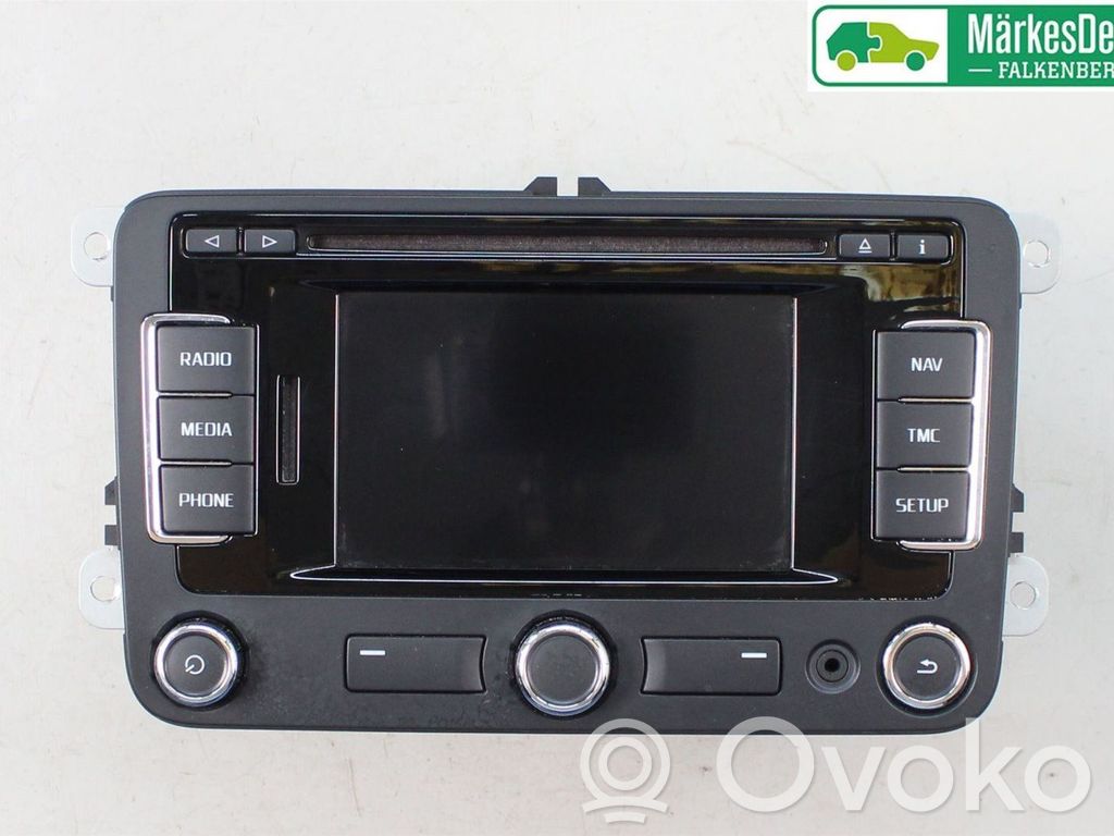 Skoda Yeti (5L) Panel / Radioodtwarzacz CD/DVD/GPS 