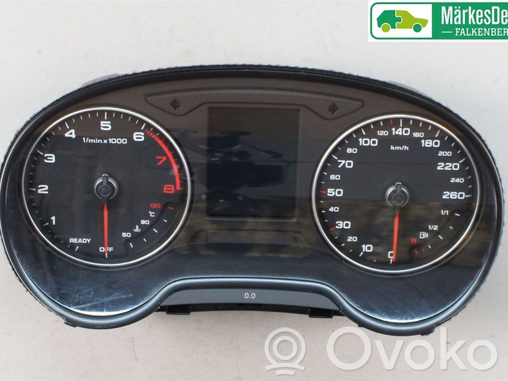 Audi Q2 - Geschwindigkeitsmesser Cockpit 