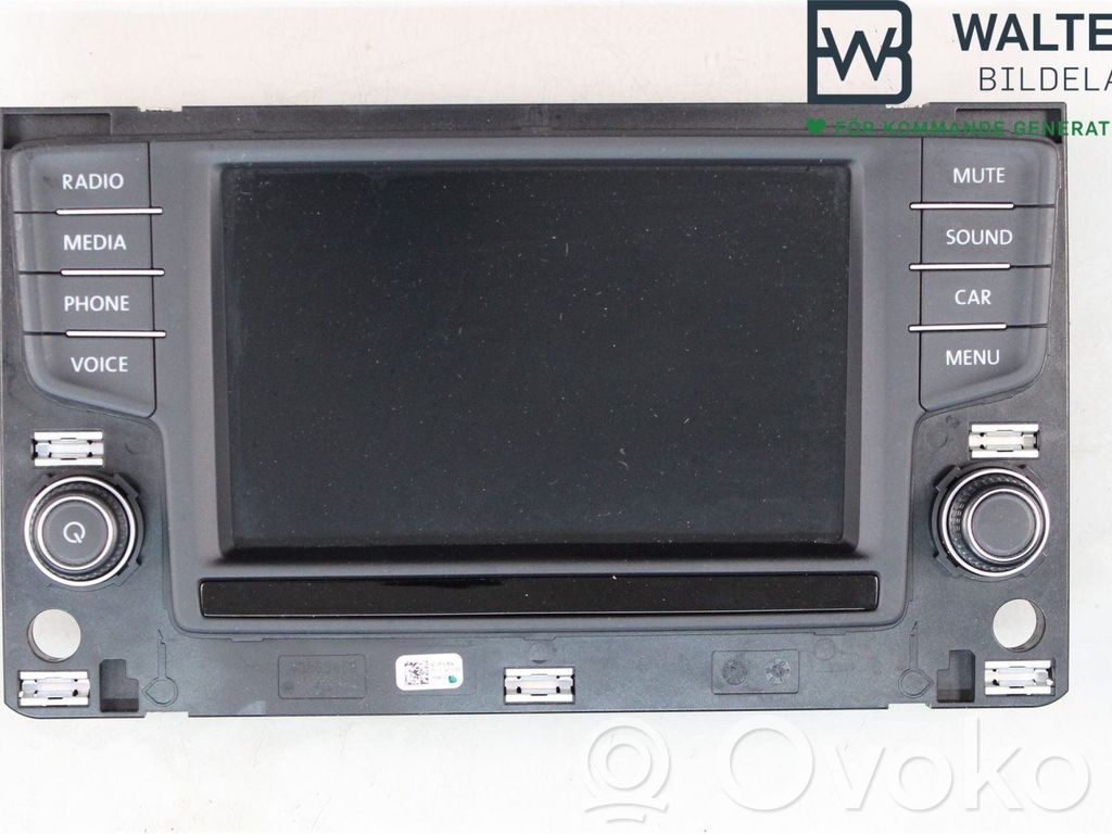 Volkswagen Golf VII Unità principale autoradio/CD/DVD/GPS