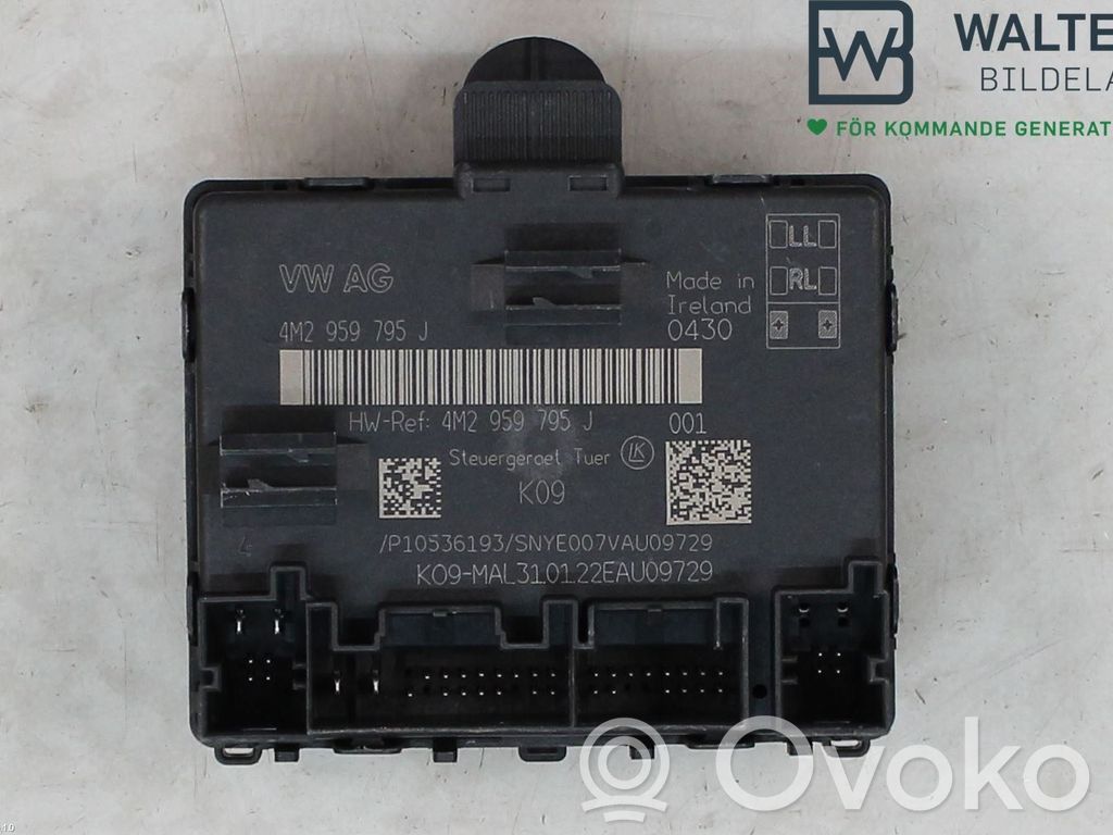Audi A7 S7 4K8 Unité de commande module de porte 