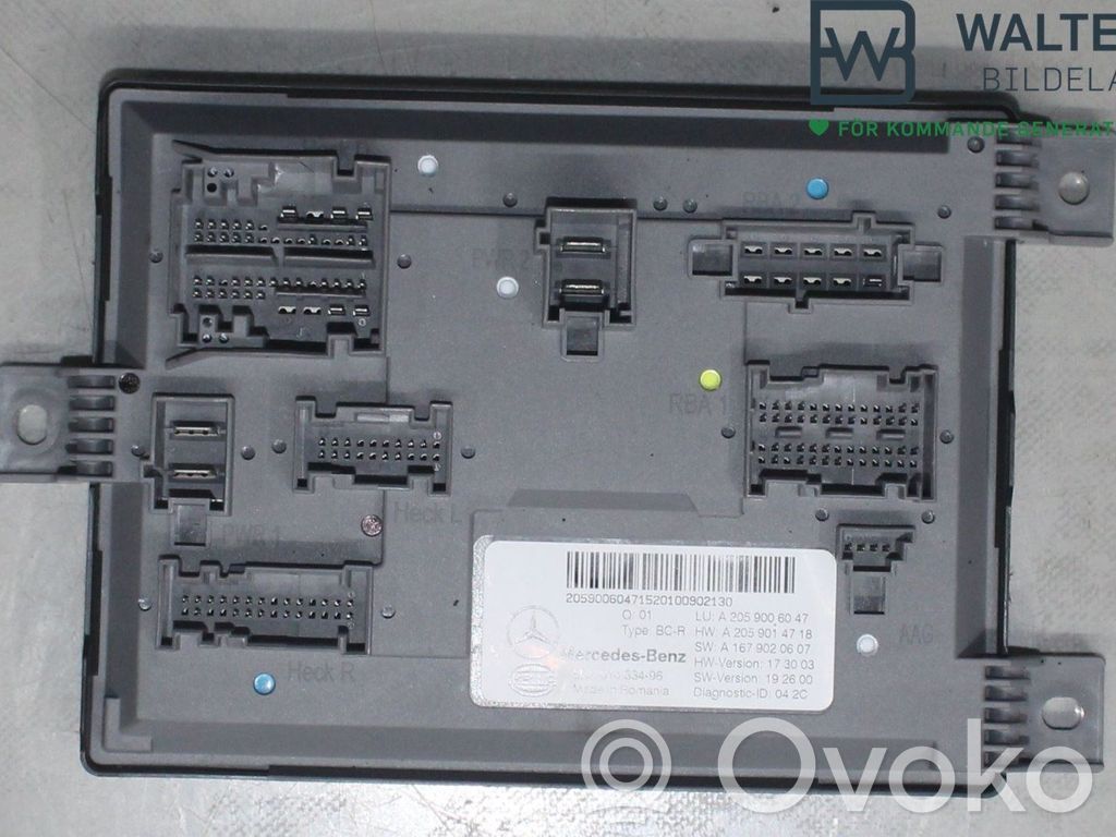 Mercedes-Benz GLC X253 C253 Alte unități/module de control 