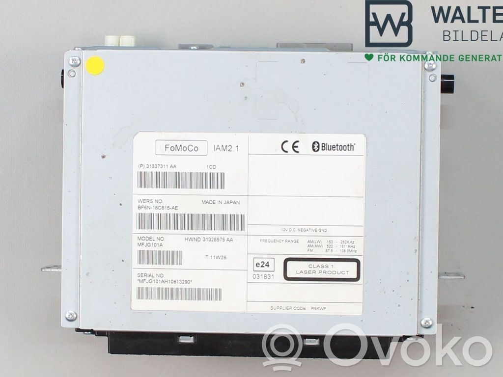 Land Rover Range Rover Evoque L538 Panel / Radioodtwarzacz CD/DVD/GPS 