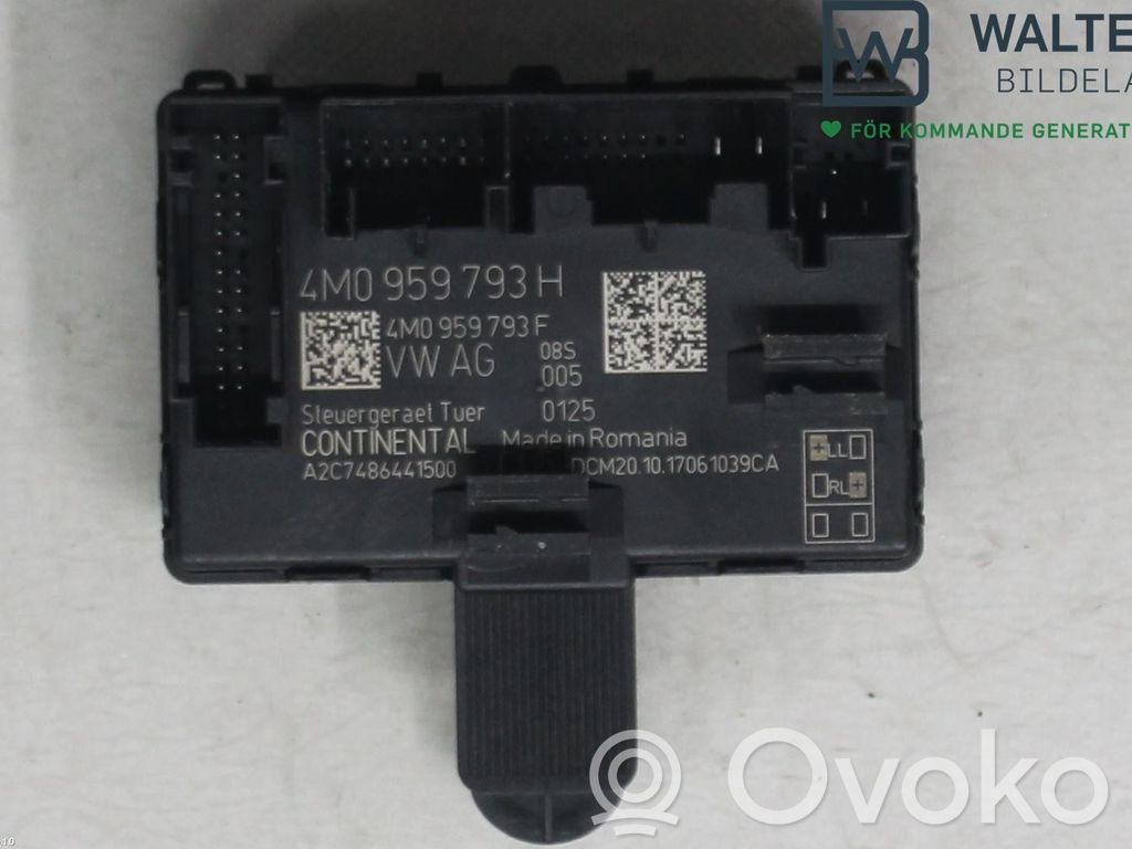 Unité de commande module de porte   4M0959793H,4M0959793H,4M0959793H