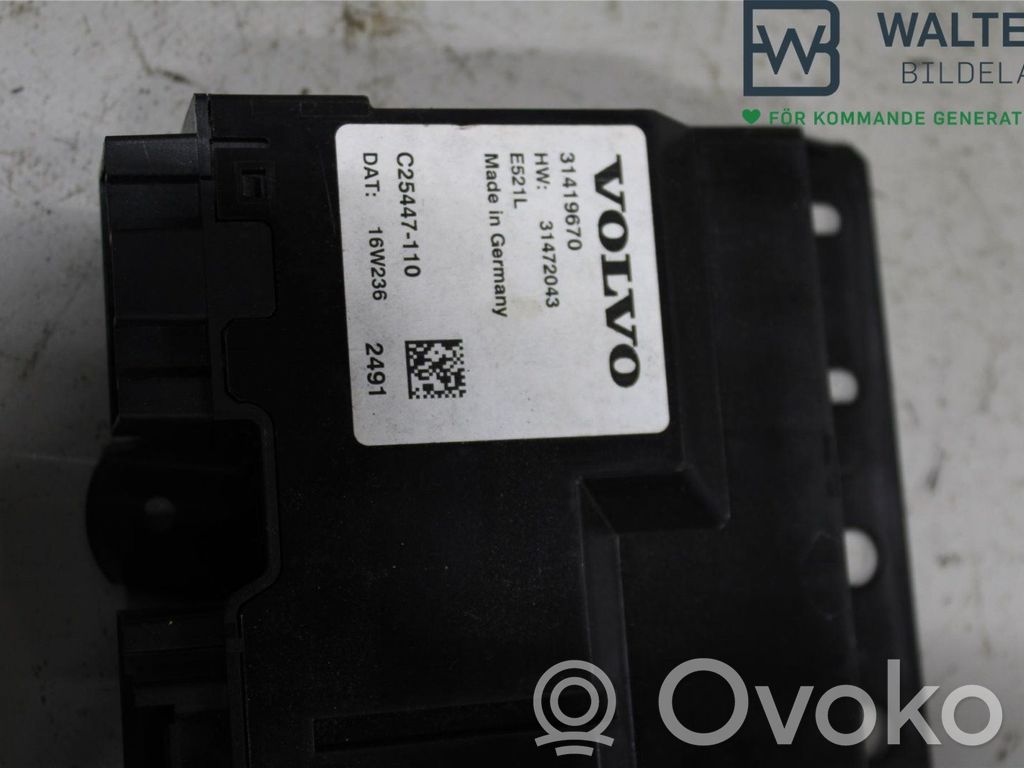 Volvo XC90 Tailgate/trunk control unit/module 