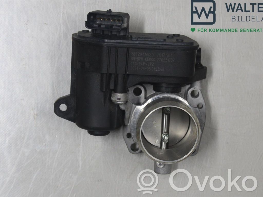Citroen C3 Drosselklappenventil