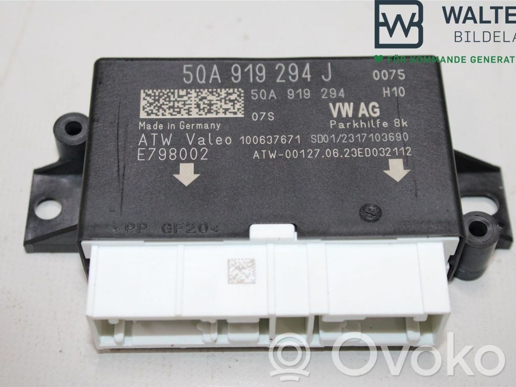 Skoda Fabia Mk4 (6VA) Unité de commande, module PDC aide au stationnement