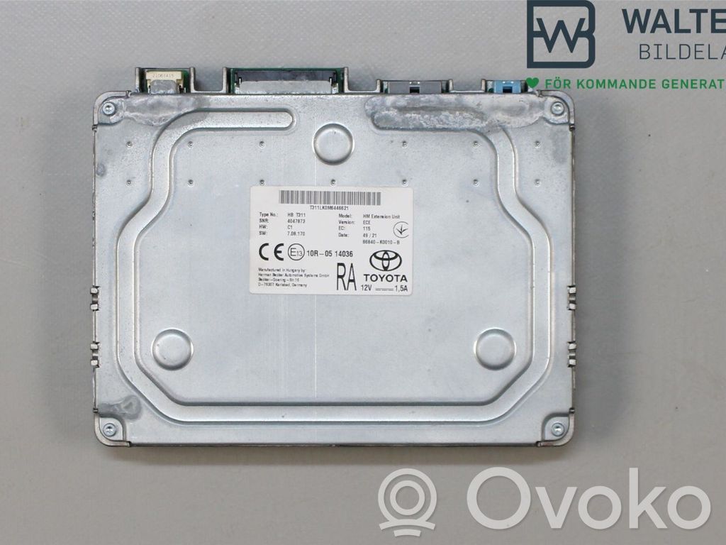 Toyota Hilux (AN120, AN130) Controllo multimediale autoradio