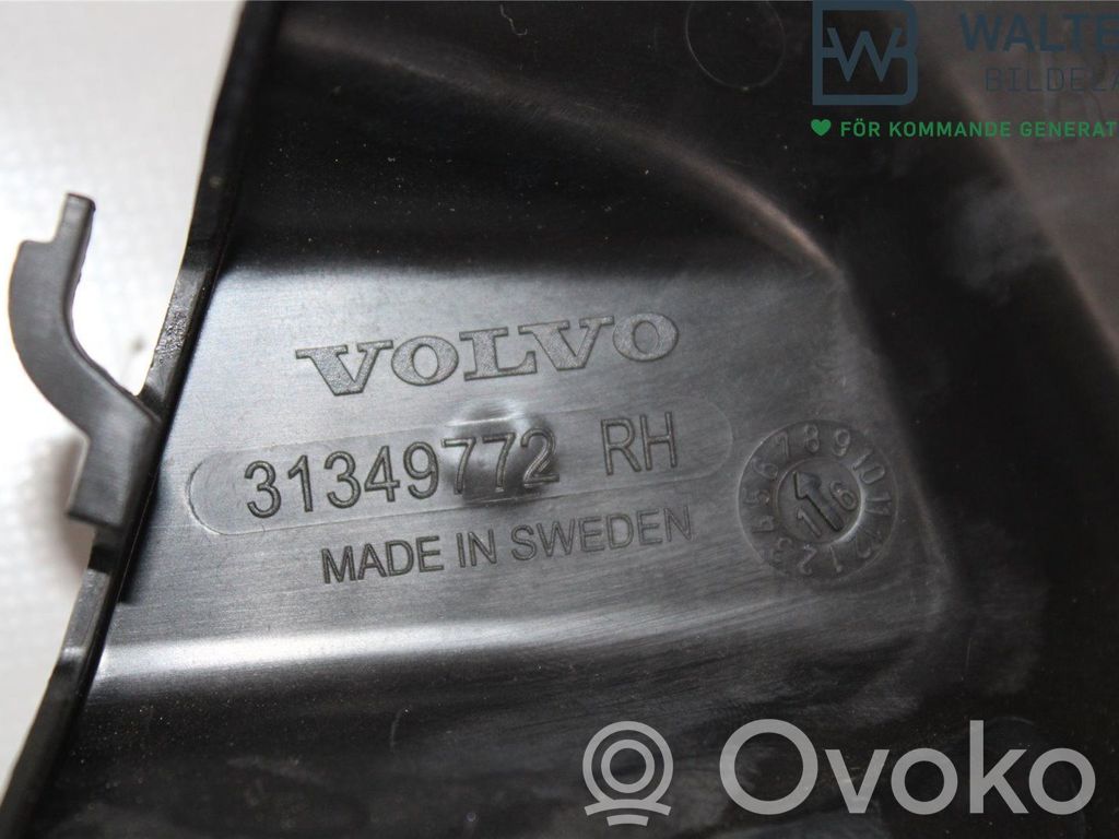 Volvo XC90 Binario del parabrezza della portiera anteriore 