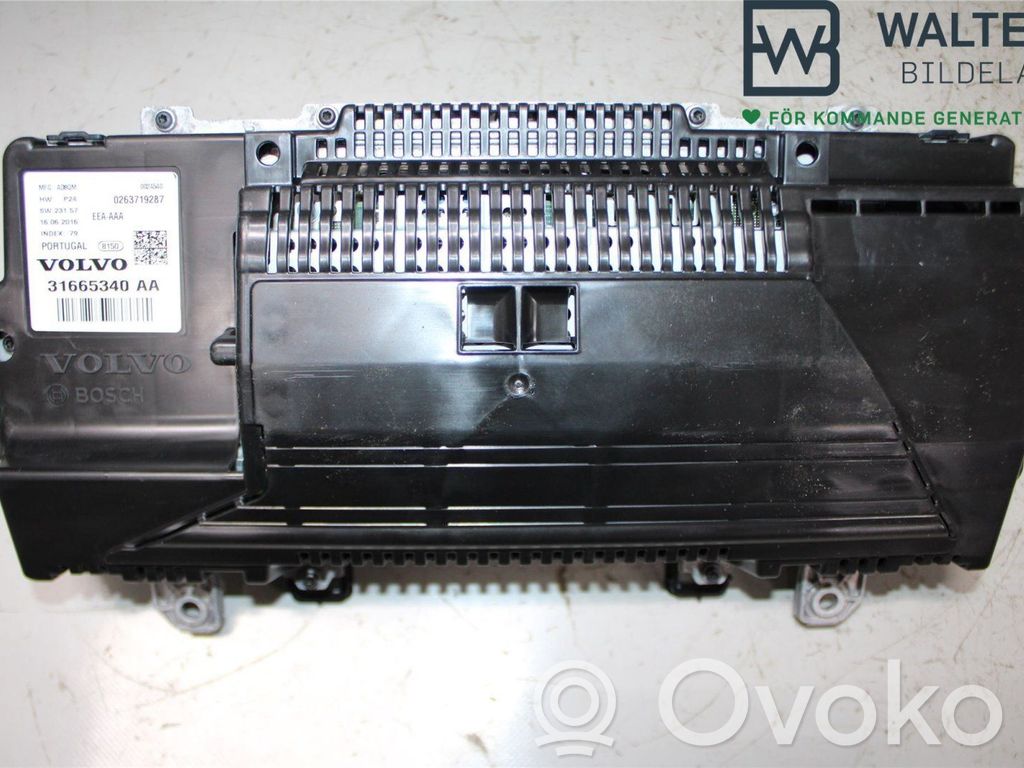 Volvo XC90 Vitezometru (grup de instrumente) 