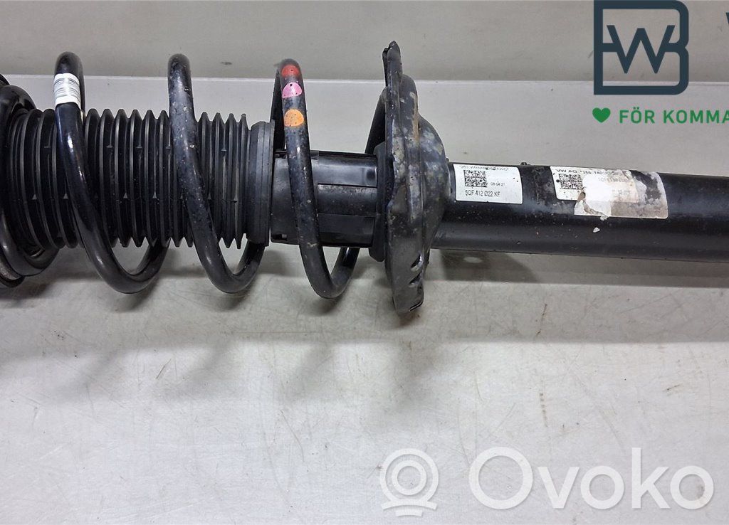 Amortyzator osi przedniej ze sprężyną   5QF413031BM,5QF412022KF,5QF412022KF