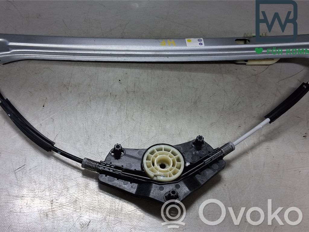 Volkswagen Caddy Mechanizm podnoszenia szyby przedniej bez silnika 