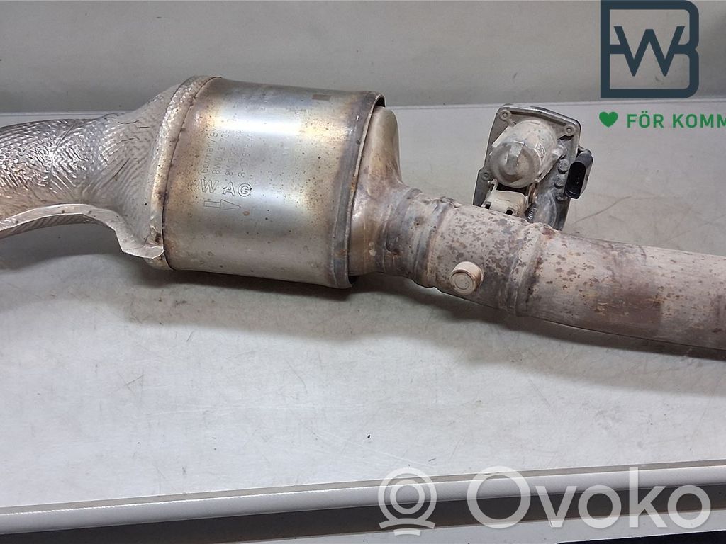 Audi A6 S6 C8 4K Filtr cząstek stałych Katalizator / FAP / DPF