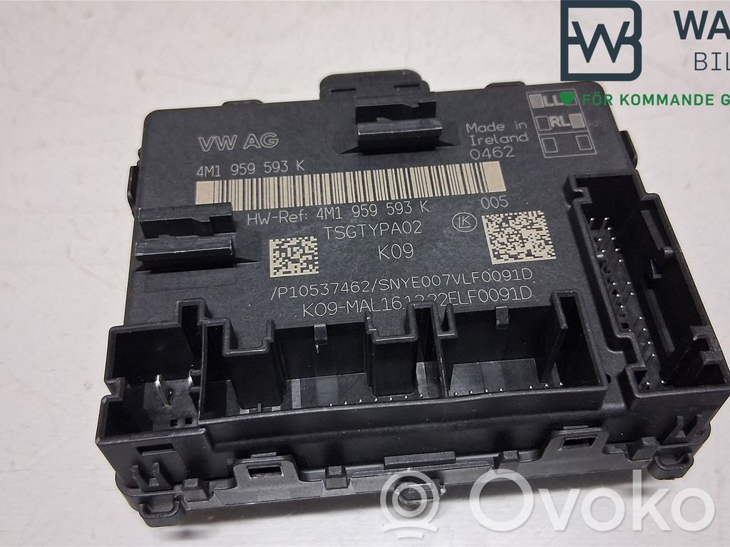Audi A6 S6 C8 4K Door control unit/module 