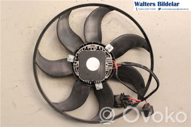 Volkswagen PASSAT B7 Ventilatore di raffreddamento elettrico del radiatore 