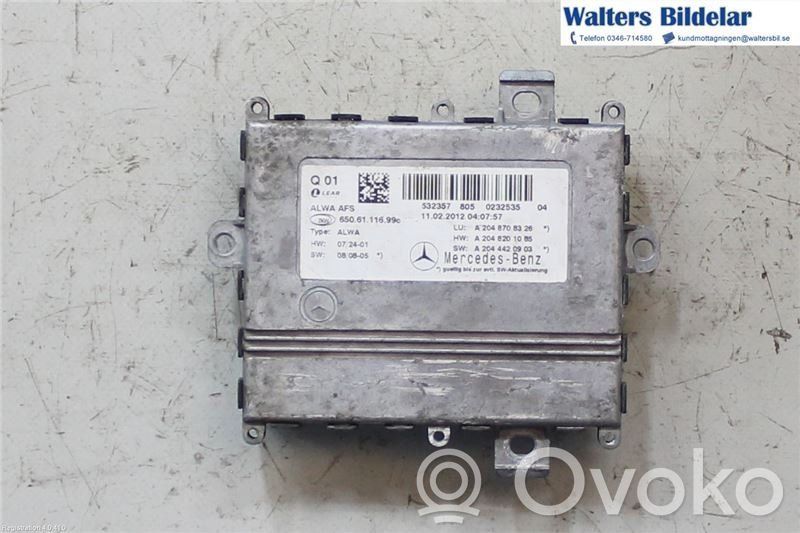 Mercedes-Benz GLK (X204) Modul lumini LCM 