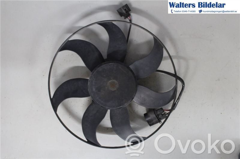 Volkswagen PASSAT B6 Ventilatore di raffreddamento elettrico del radiatore 