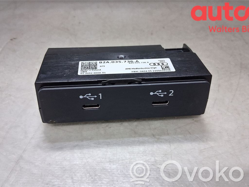 Enchufe conector USB   82A035736A,82A035736A,82A035736A