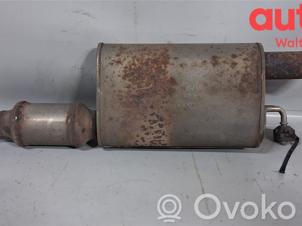 Peugeot Expert Catalyst/FAP/DPF particulate filter 