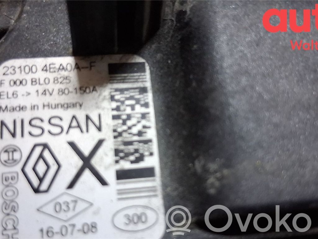 Nissan Qashqai Generatore/alternatore 