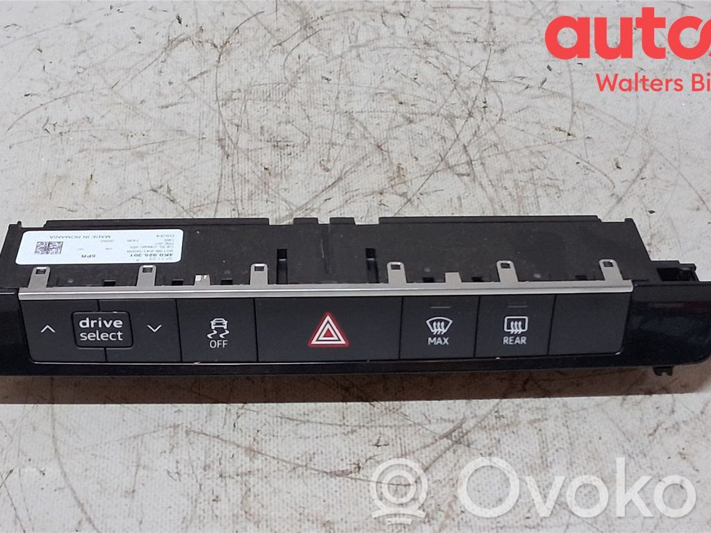 Audi e-tron Interruptor de control multifunción 