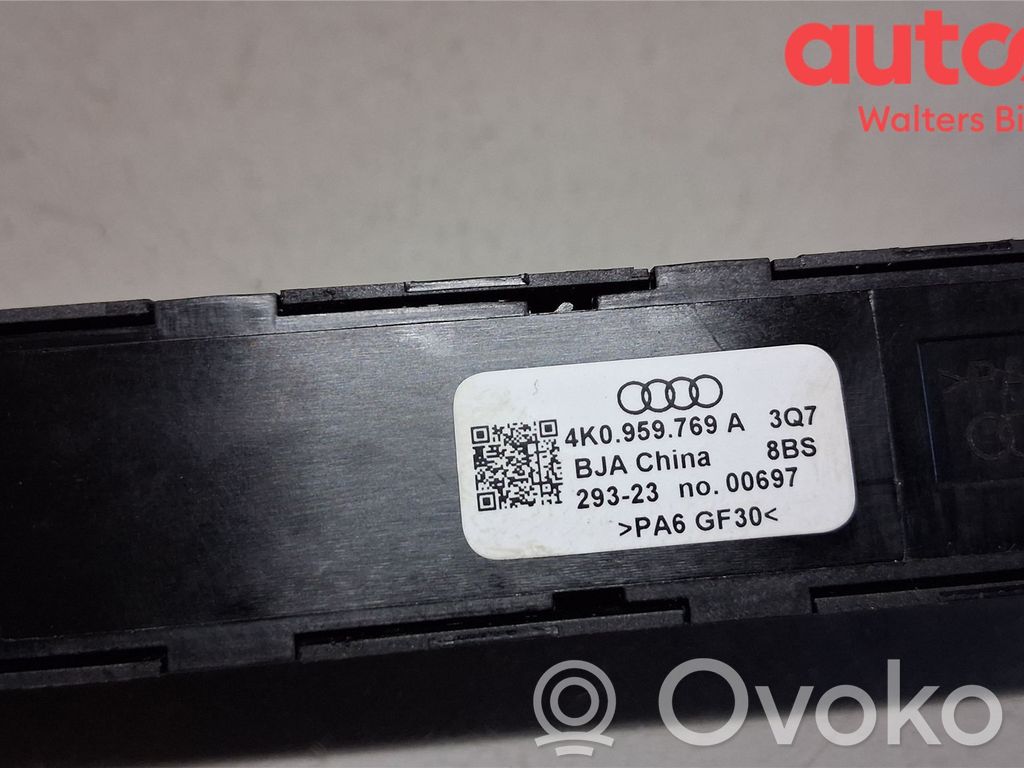 Audi e-tron Memoryschalter Sitzposition Sitzverstellung 