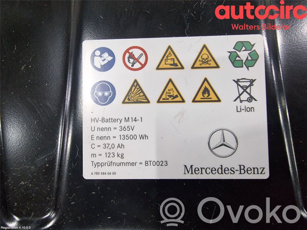 Mercedes-Benz C W205 Batteria auto elettrica / ibride 