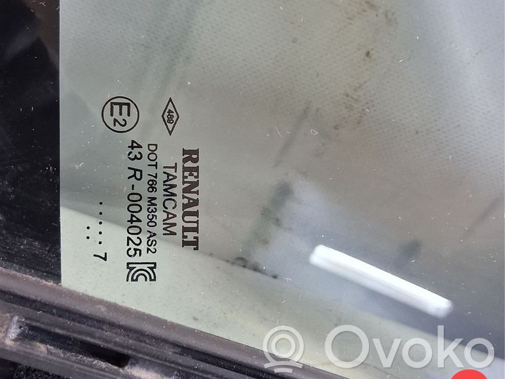 Renault Clio IV Vetro del deflettore della portiera anteriore - quattro porte 