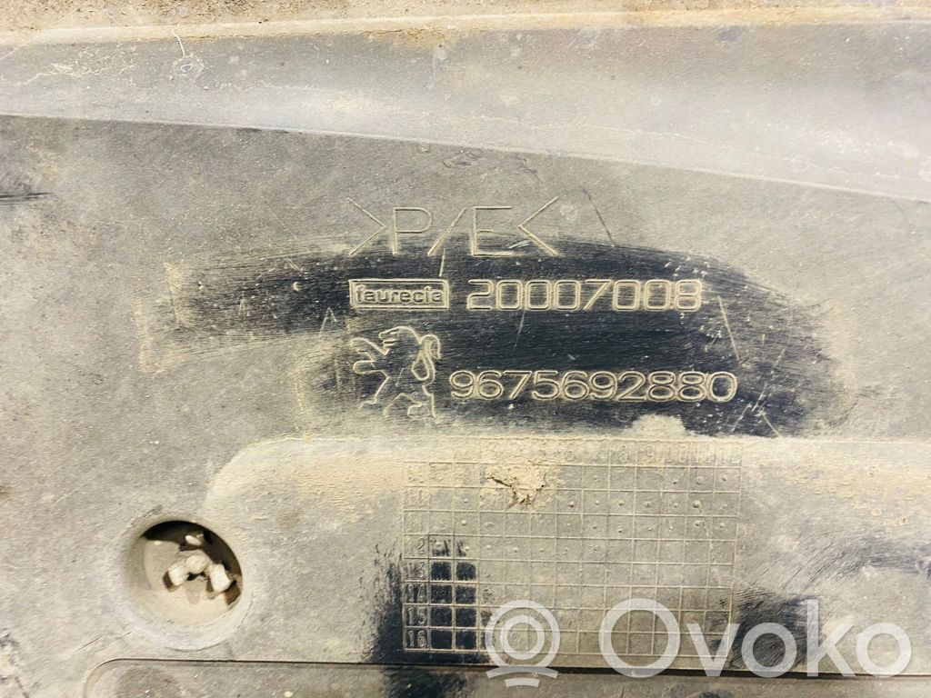 Peugeot 508 RXH Piastra paramotore/sottoscocca paraurti anteriore 